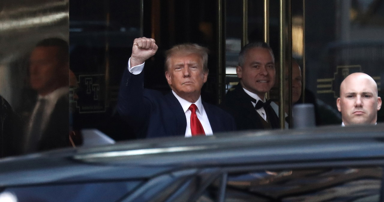 Donald Trump usłyszał zarzuty. Nie przyznał się do winy