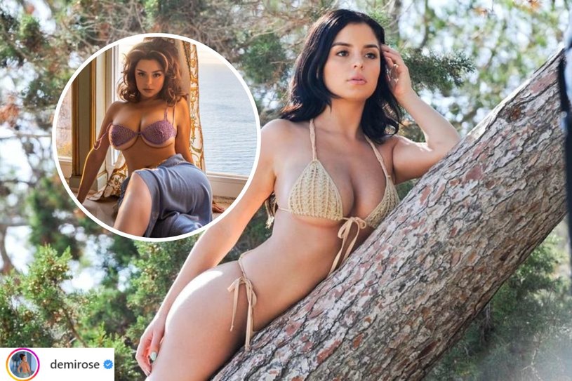 Demi Rose śmiało odsłania apetyczne kształty. Gorący widok