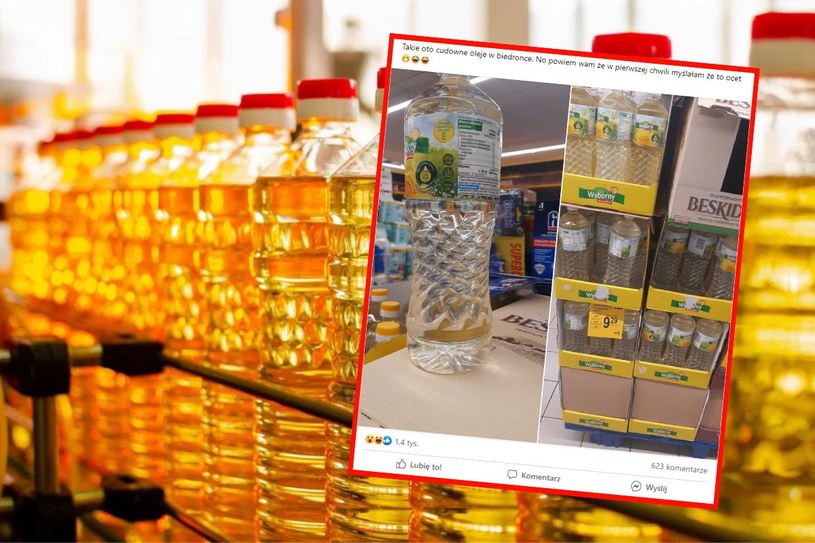 Sensacja w Biedronce. Zadziwiający kolor oleju wywołał burzę