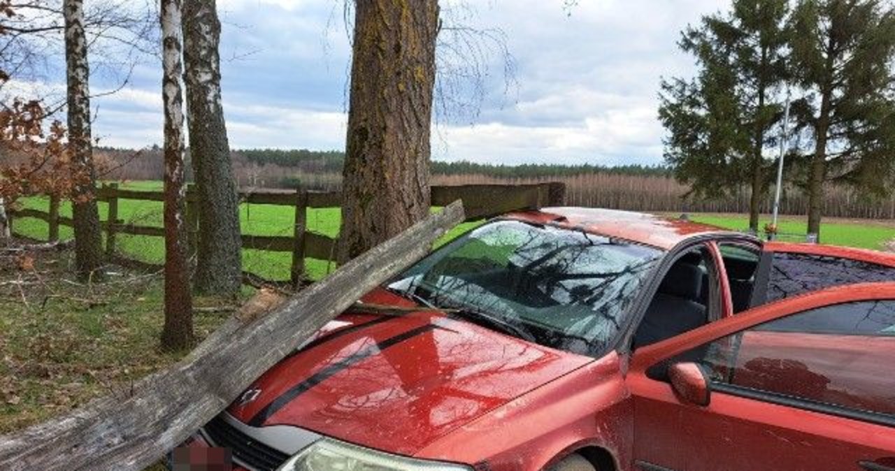 ​Miał ponad 2 promile alkoholu. Uderzył w płot i zasnął