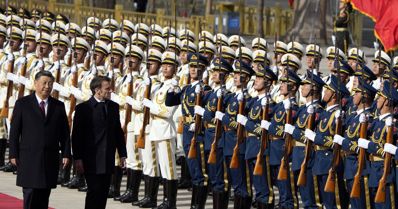 Macron do Xi Jinpinga: Liczę, że pomoże pan przemówić Rosji do rozsądku