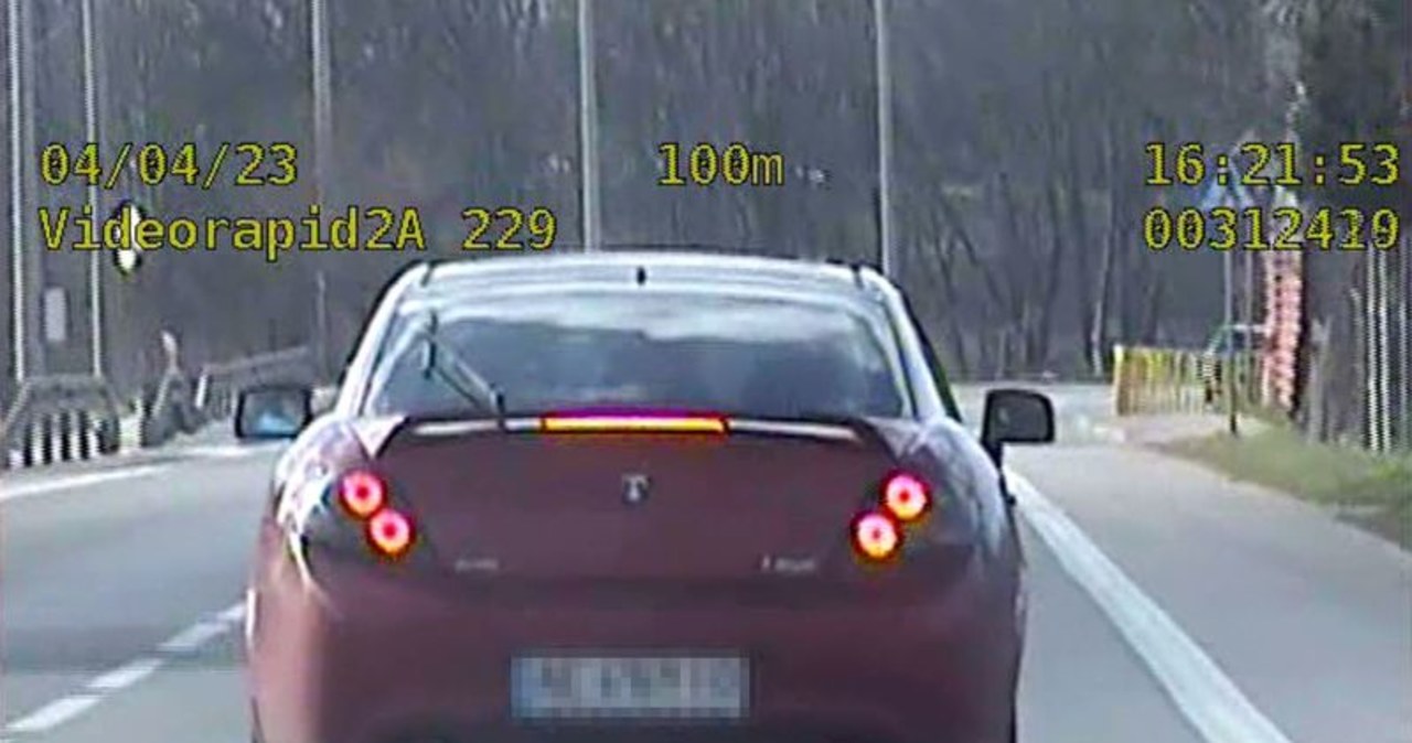 28 punktów karnych w minutę. Zaskakujące tłumaczenie kierowcy
