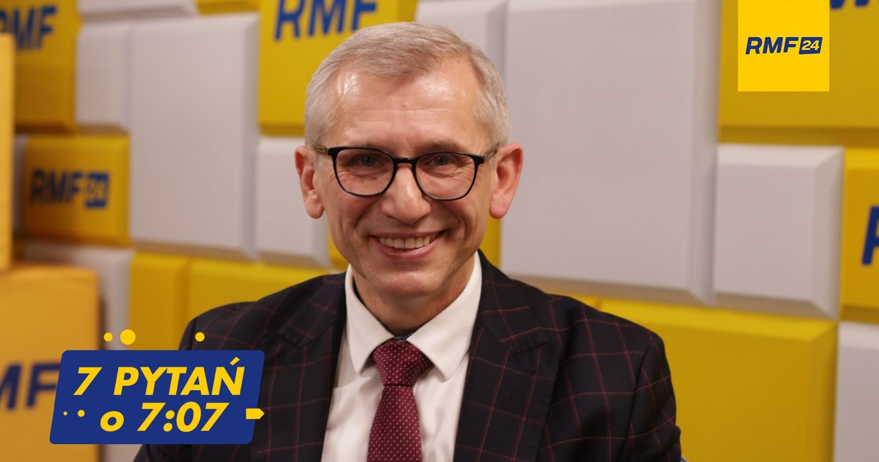 7 pytań o 7:07. Gościem RMF24 Krzysztof Kwiatkowski