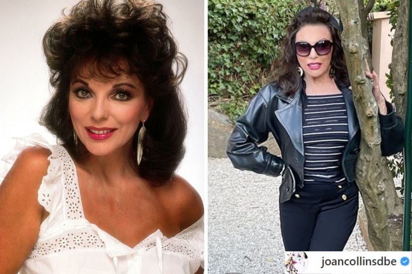 Trudno uwierzyć, że ma 89 lat. Joan Collins wzbudziła sensację nowym zdjęciem
