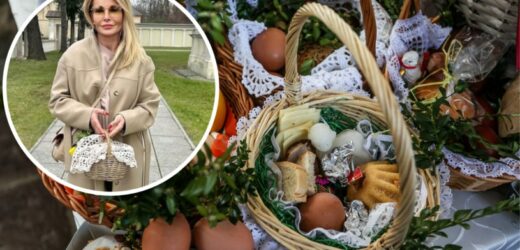 Tak gwiazdy świętują Wielkanoc. Joanna Racewicz postawiła na beżowy total look