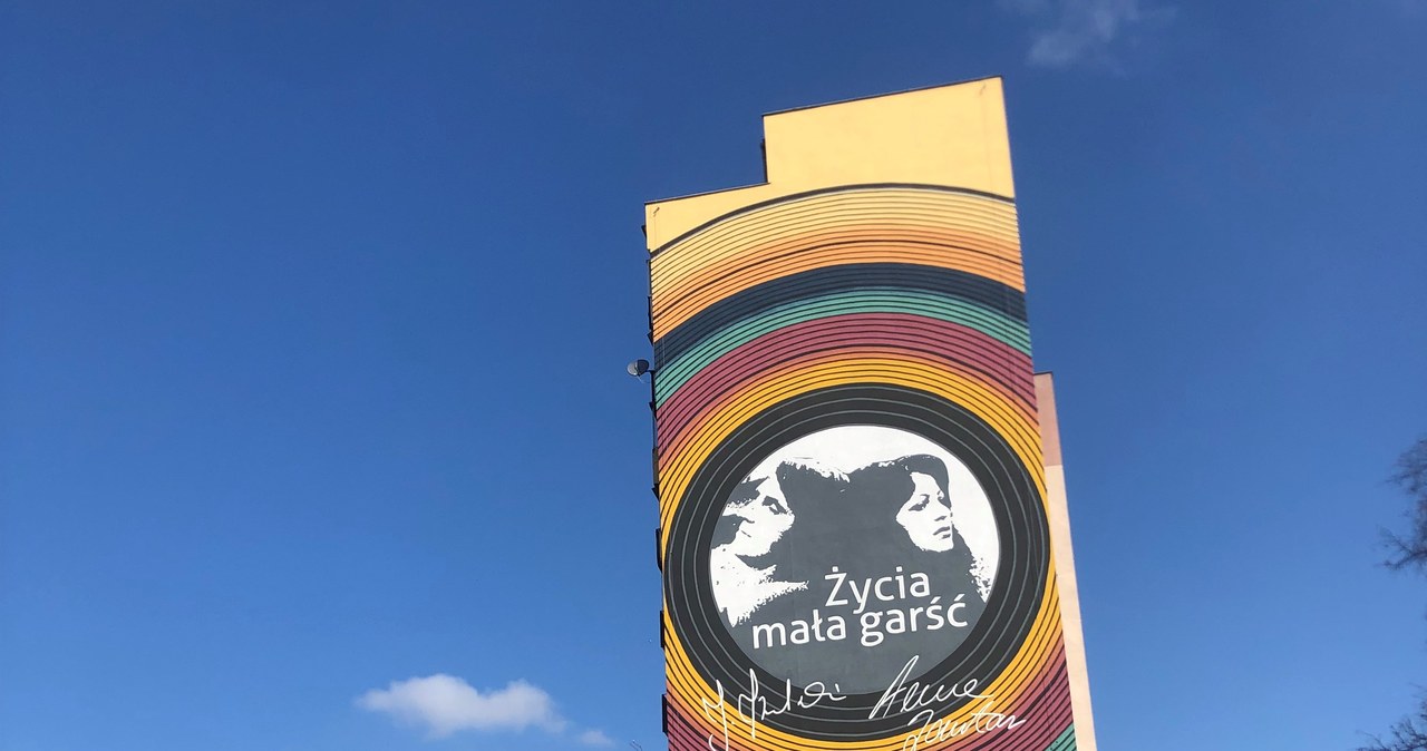 Na Bielanach odsłonięto mural Anny Jantar i Jarosława Kukulskiego