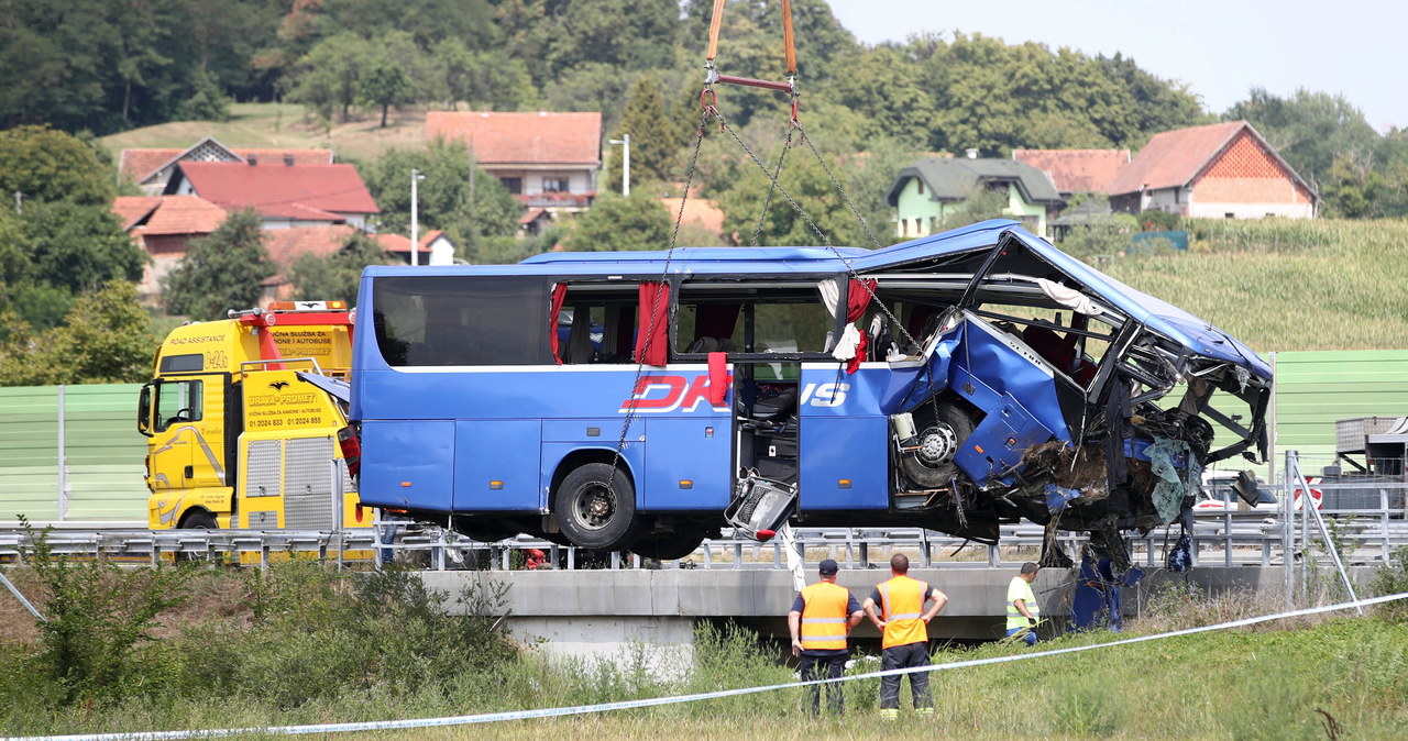 Śledztwo ws. wypadku polskiego autokaru w Chorwacji umorzone