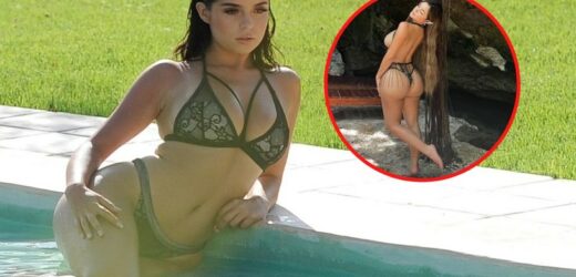 Demi Rose pokazuje pośladki w kusym stroju. W komentarzach gorąco