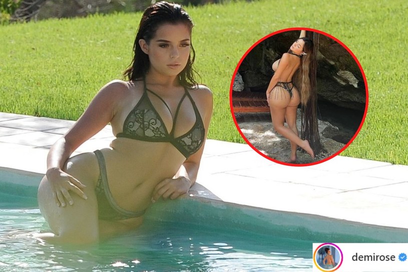 Demi Rose pokazuje pośladki w kusym stroju. W komentarzach gorąco