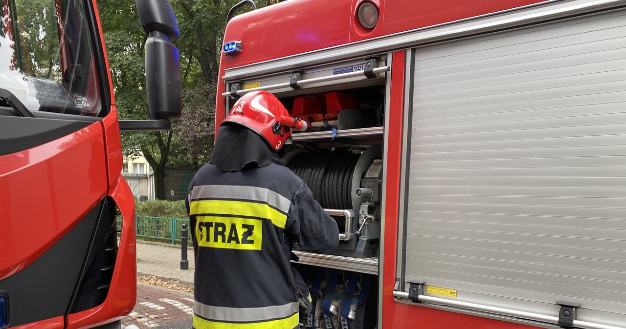 Pożar w Narodowym Instytucie Kardiologii w warszawskim Aninie