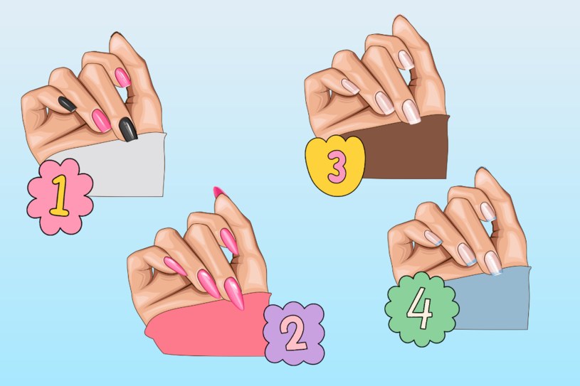 Test osobowości: który manicure jest najładniejszy? To zdradzi szczegół twojego charakteru