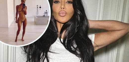 Burza pod nowym zdjęciem Kim Kardashian. Internauci zarzucają, że przesadziła z retuszem