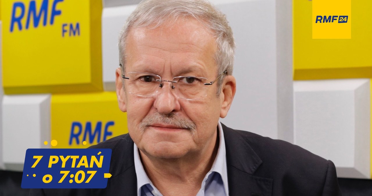 ​Janusz Steinhoff gościem rozmowy 7 pytań o 7:07