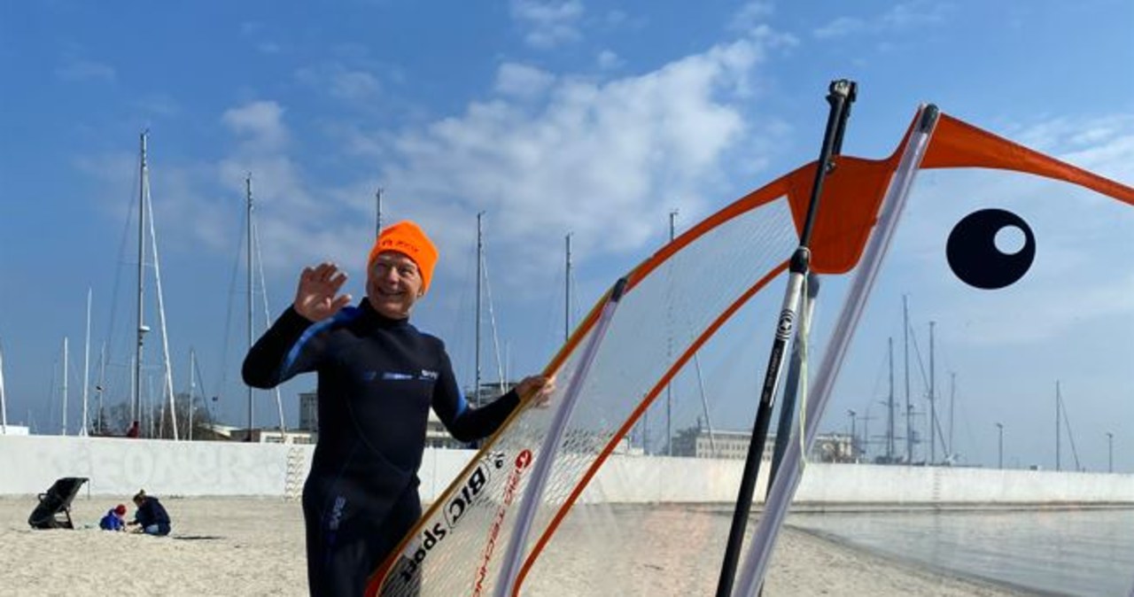 ​89-latek najstarszym windsurferem na świecie. Pobił rekord Guinnessa