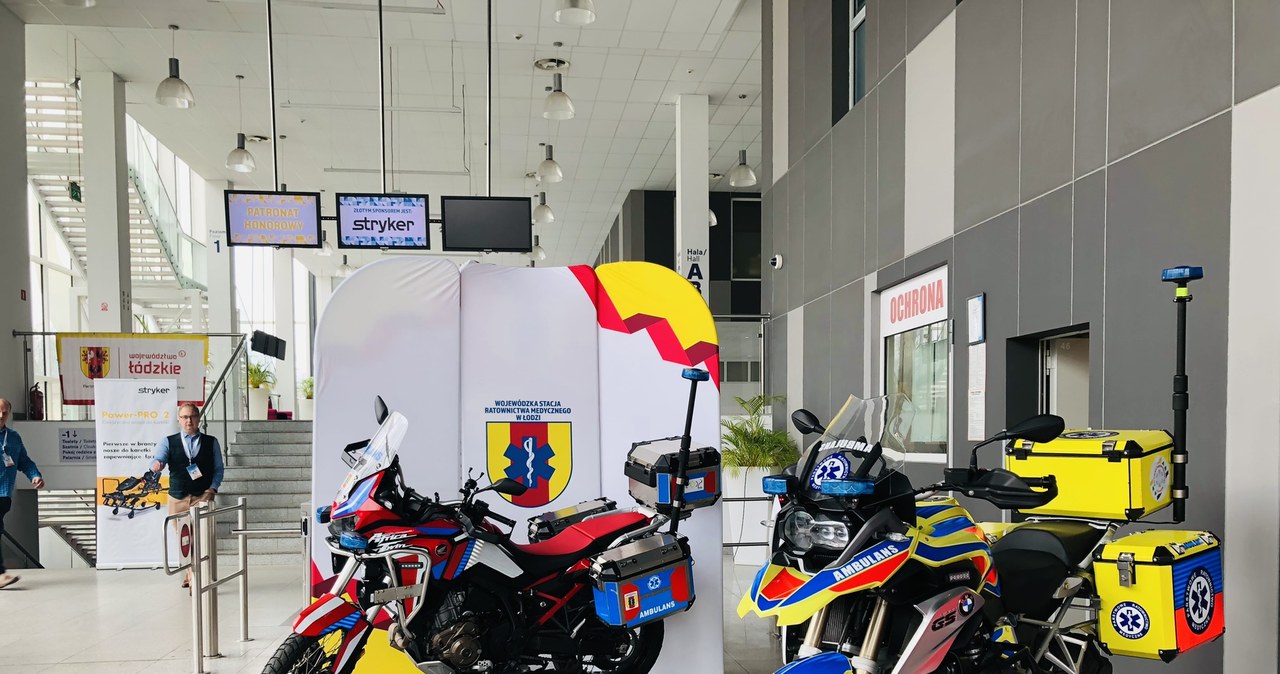 Ratownicy na motocyklach z całej Polski w Łodzi