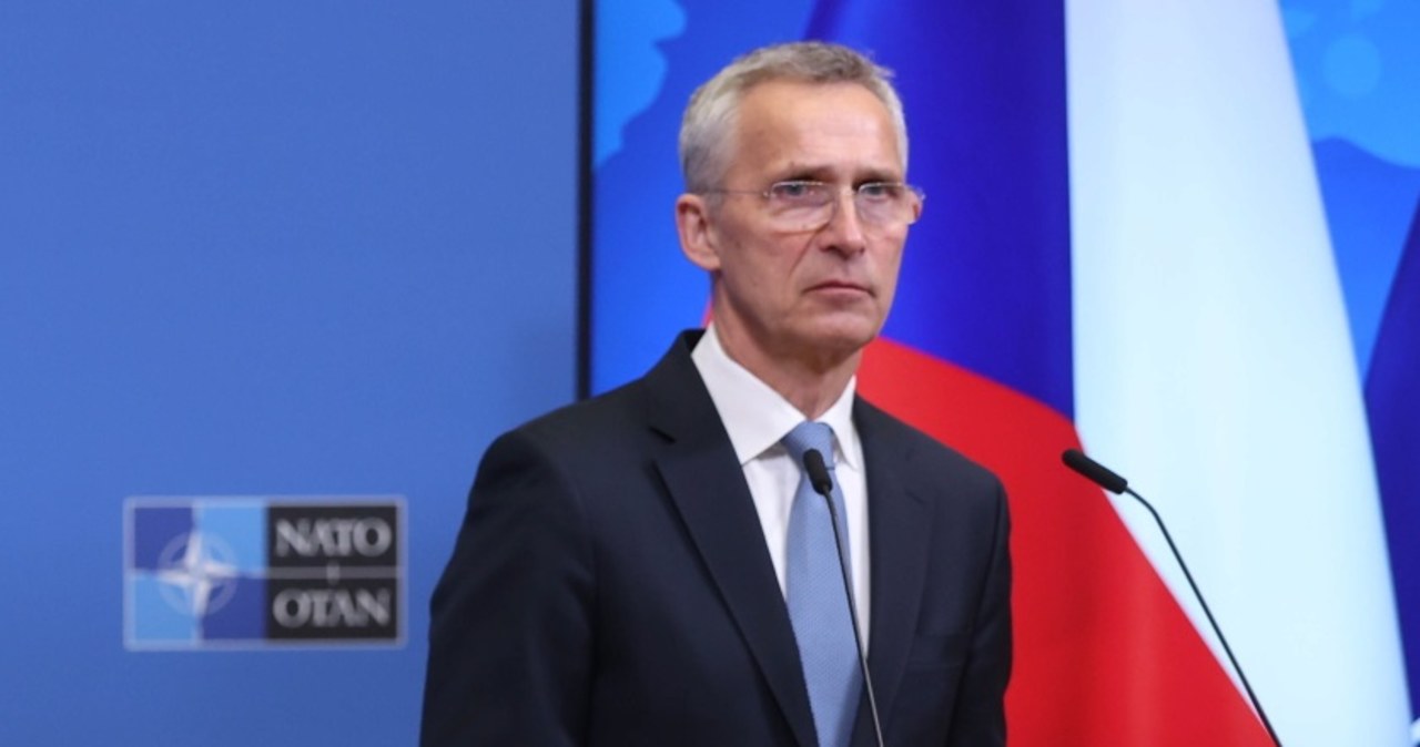 Szef NATO Jens Stoltenberg w Kijowie