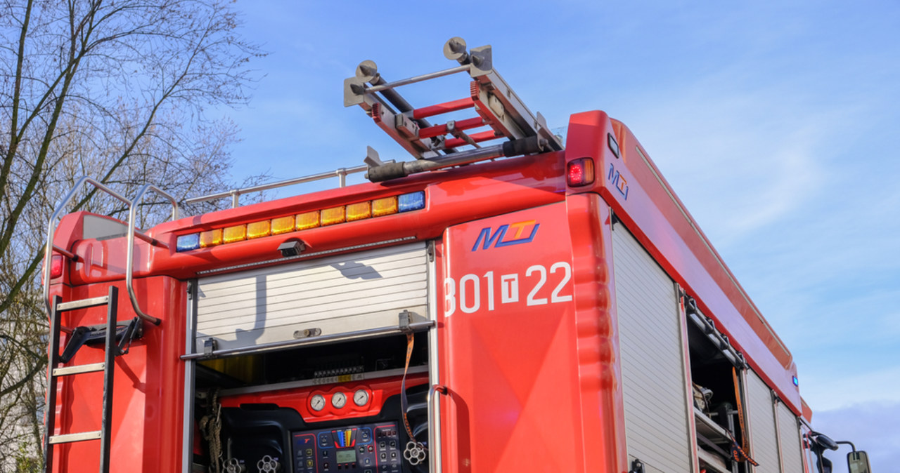 Pożar w Trzebini. Ewakuowano 60 osób