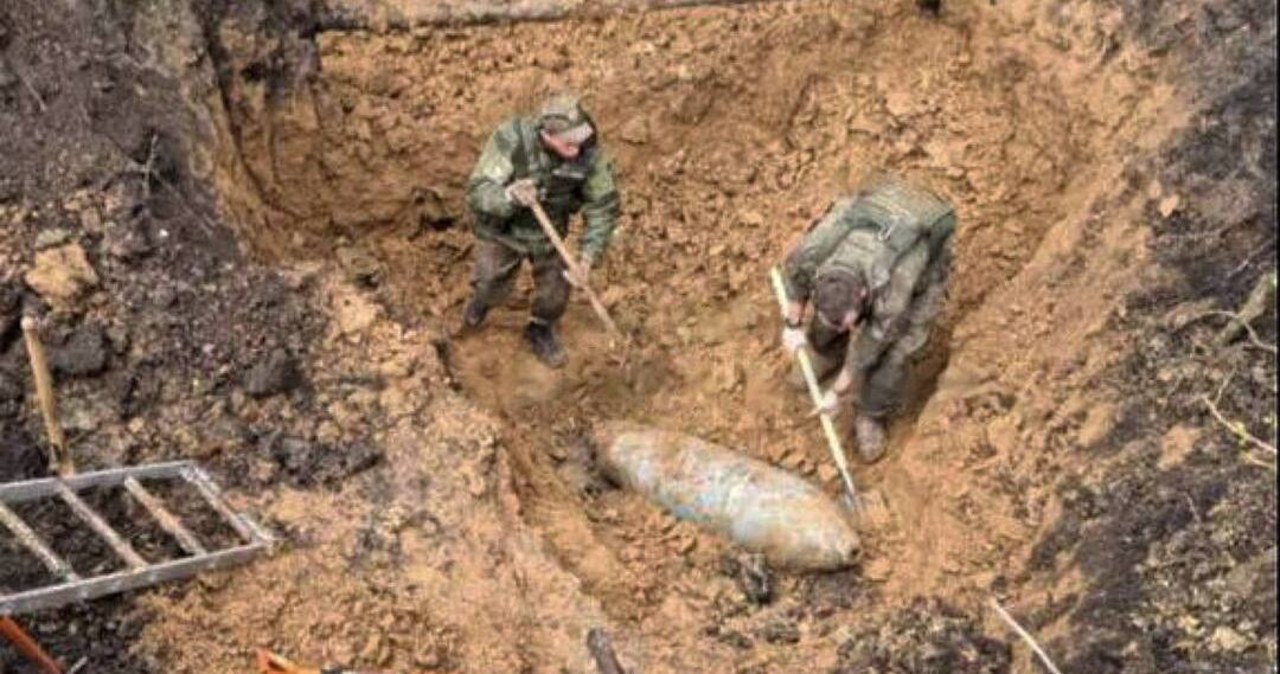 Druga bomba lotnicza znaleziona w Biełgorodzie. O krok od tragedii