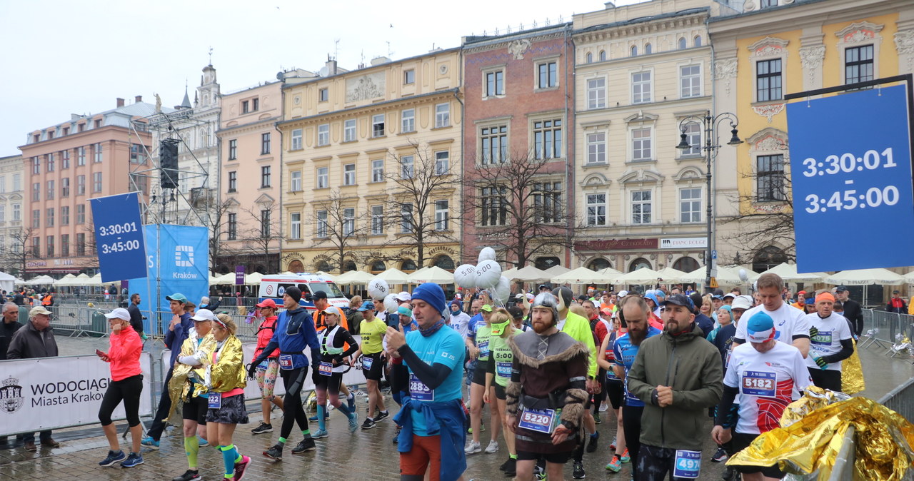 W niedzielę 20. Cracovia Maraton. Utrudnienia i zamknięte ulice
