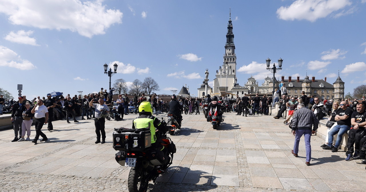 Motocykliści po raz drugi otwarli sezon na Jasnej Górze