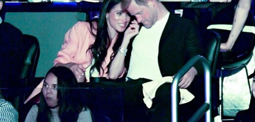 Zakochani Meghan Markle i książę Harry na trybunach. Co za zdjęcia