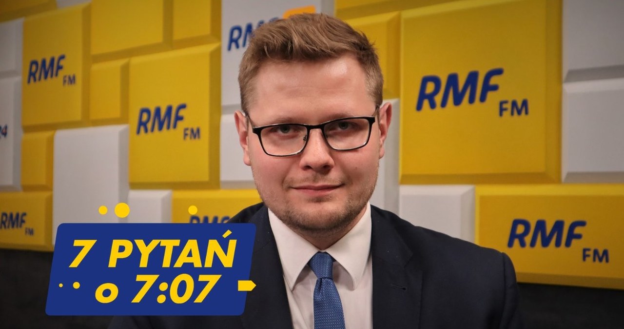 7 pytań o 7:07: Michał Woś gościem Radia RMF24