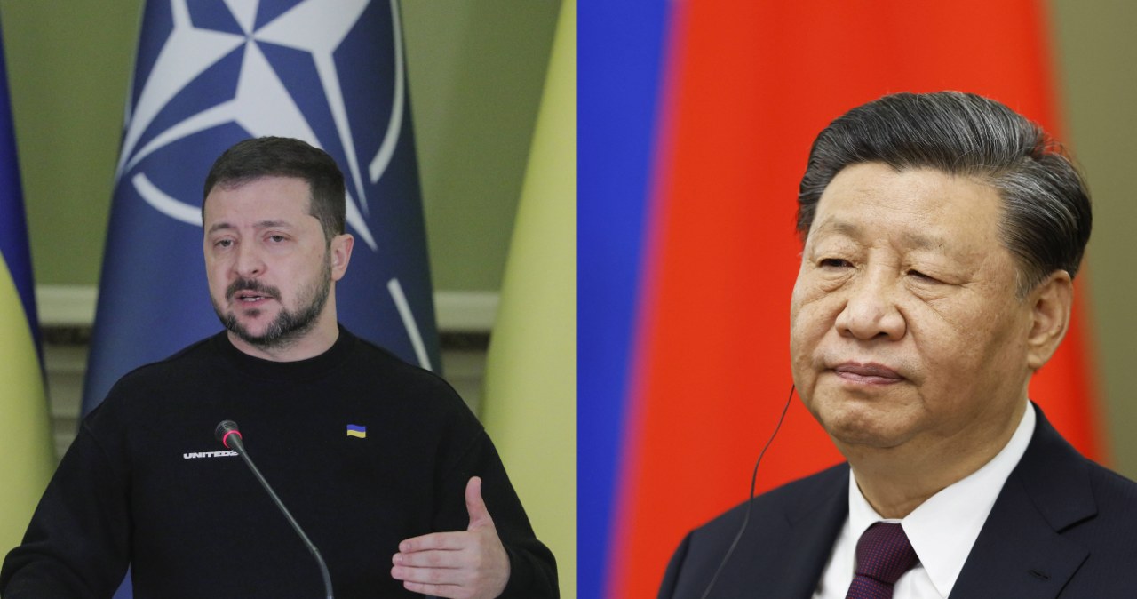 Zełenski rozmawiał z przywódcą Chin. Pierwszy raz od wybuchu wojny