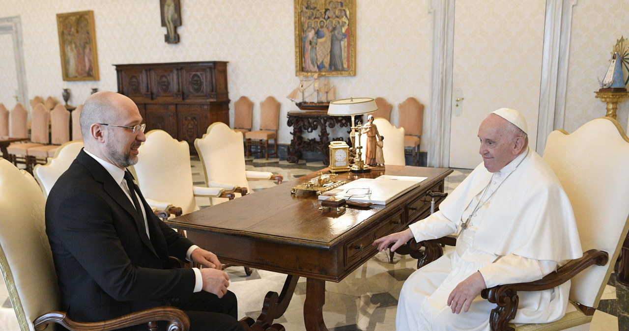 Papież Franciszek przyjął na audiencji premiera Ukrainy
