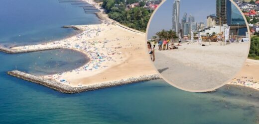 „Polski Dubaj” nad Bałtykiem przyciąga tłumy. Nawet woda jest tu cieplejsza