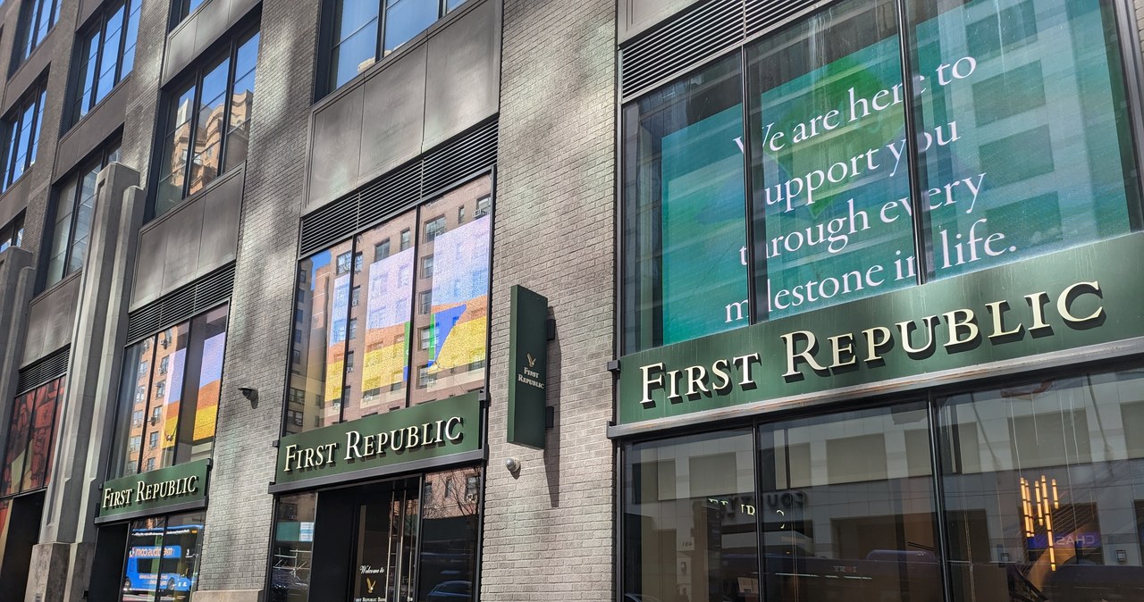 USA: Bank First Republic po upadku sprzedany JPMorgan