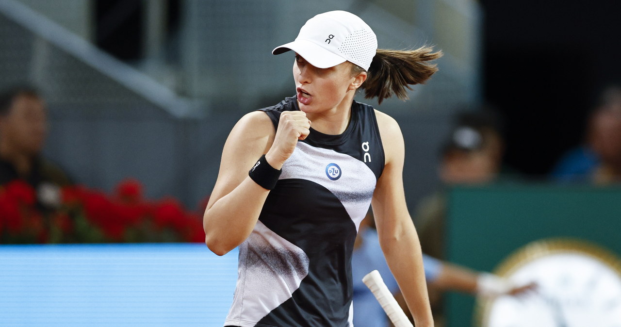Iga Świątek awansowała do ćwierćfinału turnieju WTA w Madrycie