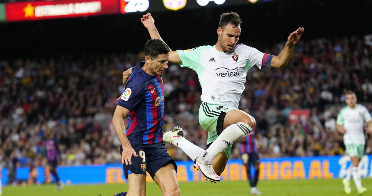 Barcelona – Osasuna. Lewandowski bez gola