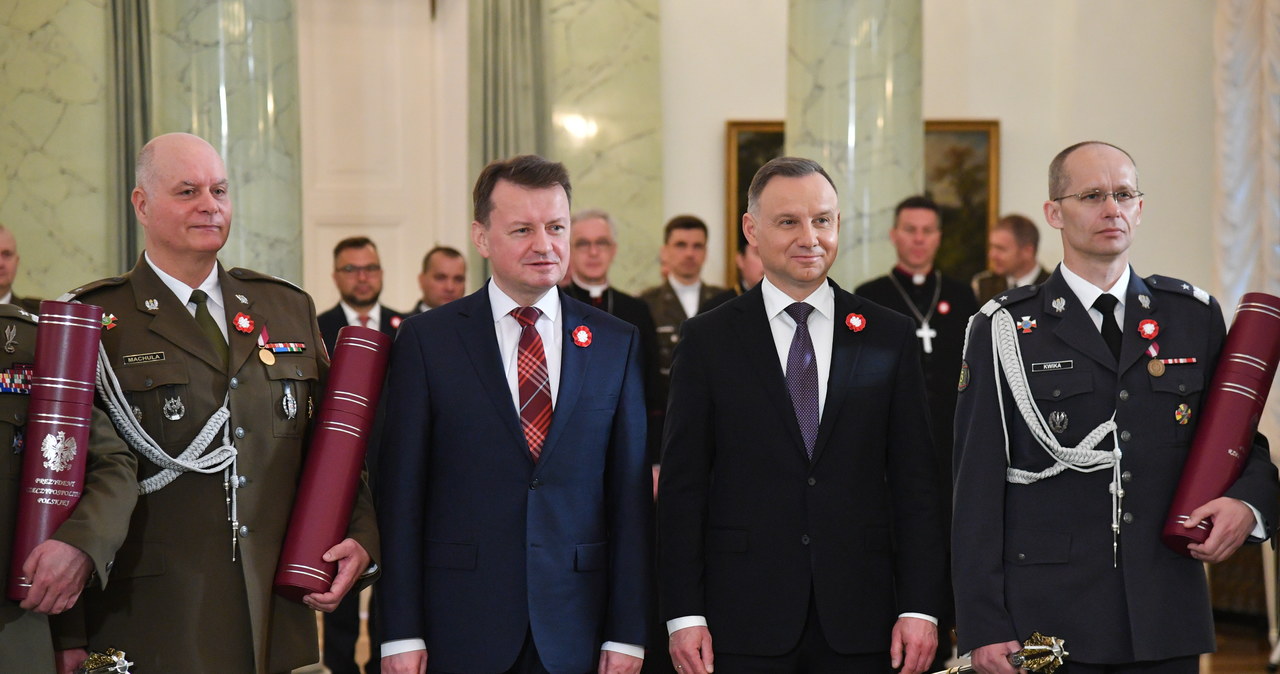 Andrzej Duda wręczył nominacje generalskie: Jesteście tarczą narodu