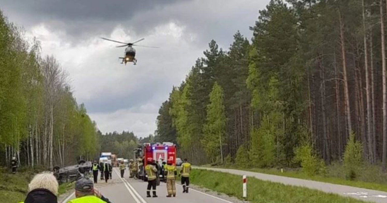 Dwie osoby nie żyją. Zarzuty po tragicznym wypadku na Podlasiu