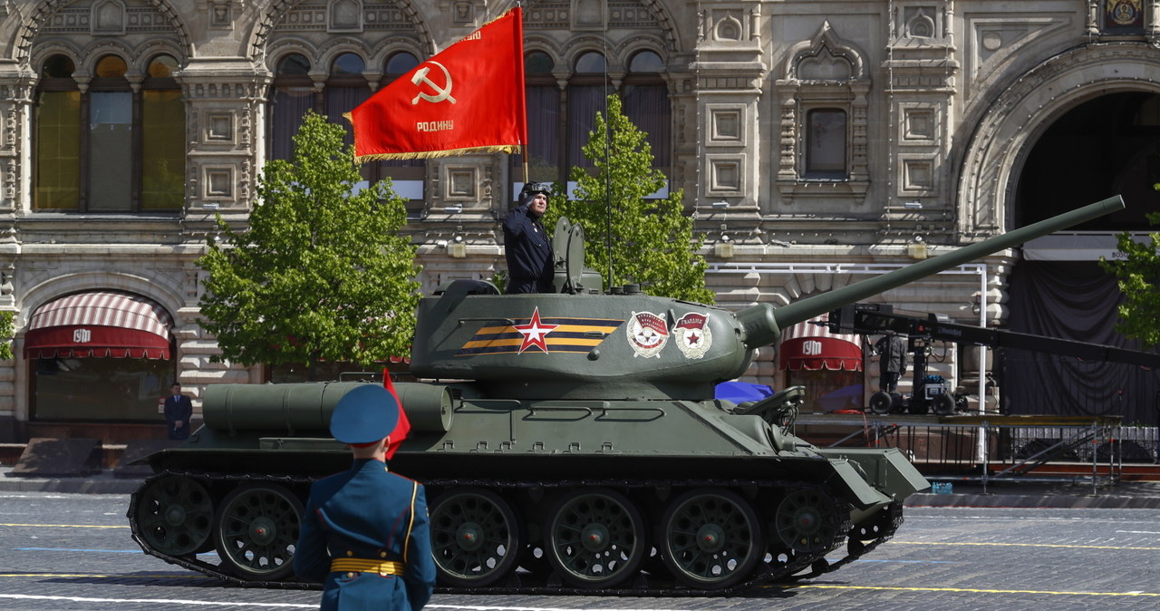 Tylko jeden czołg. Biedna Parada Zwycięstwa w Moskwie