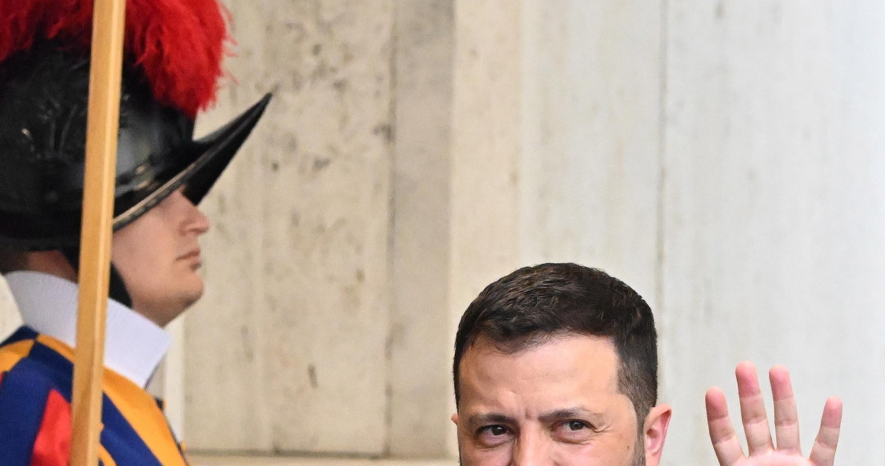 Papież spotkał się z prezydentem Zełenskim