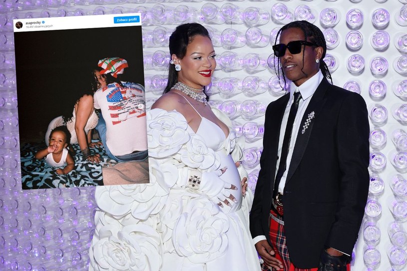 Rihanna i A$AP Rocky świętują roczek synka. Niedawno ujawnili jego oryginalne imię