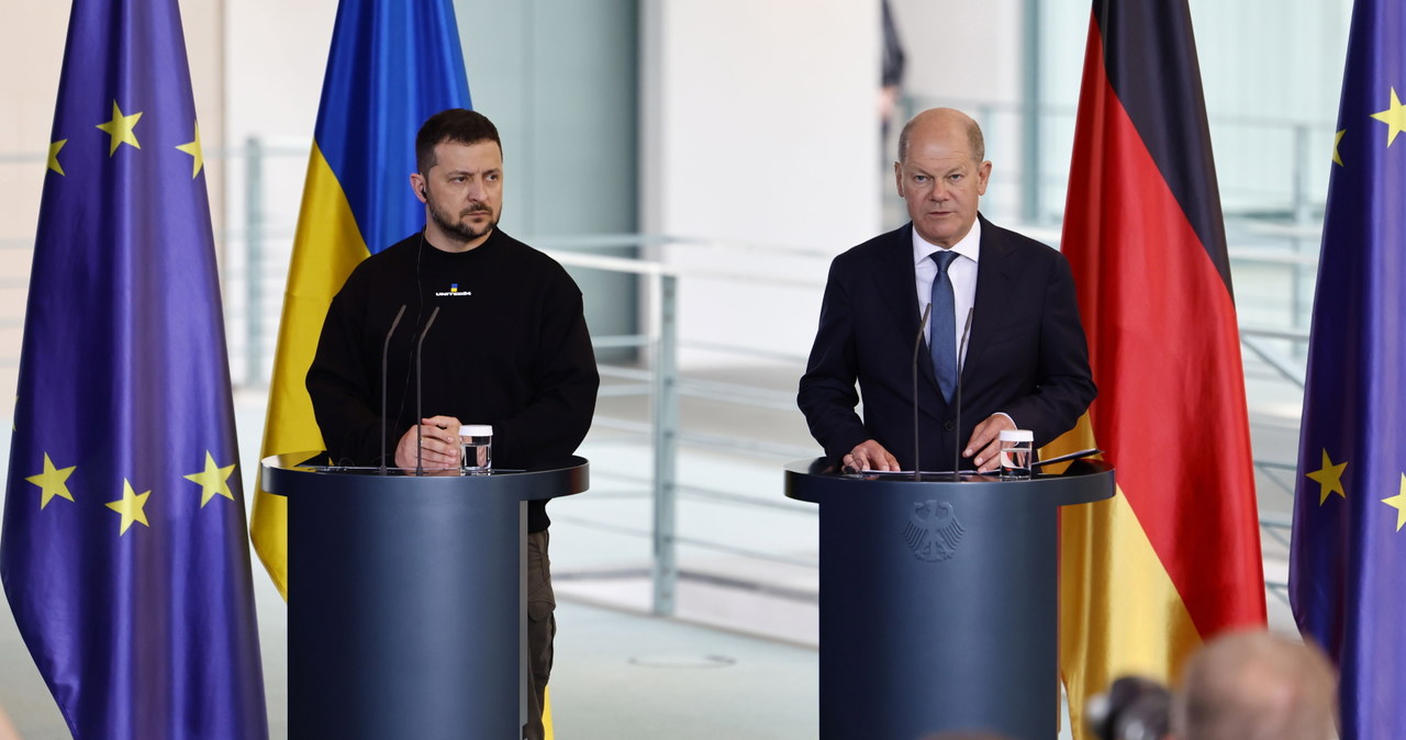 Zełenski w Berlinie: Nie atakujemy Rosji, wyzwalamy nasze ziemie