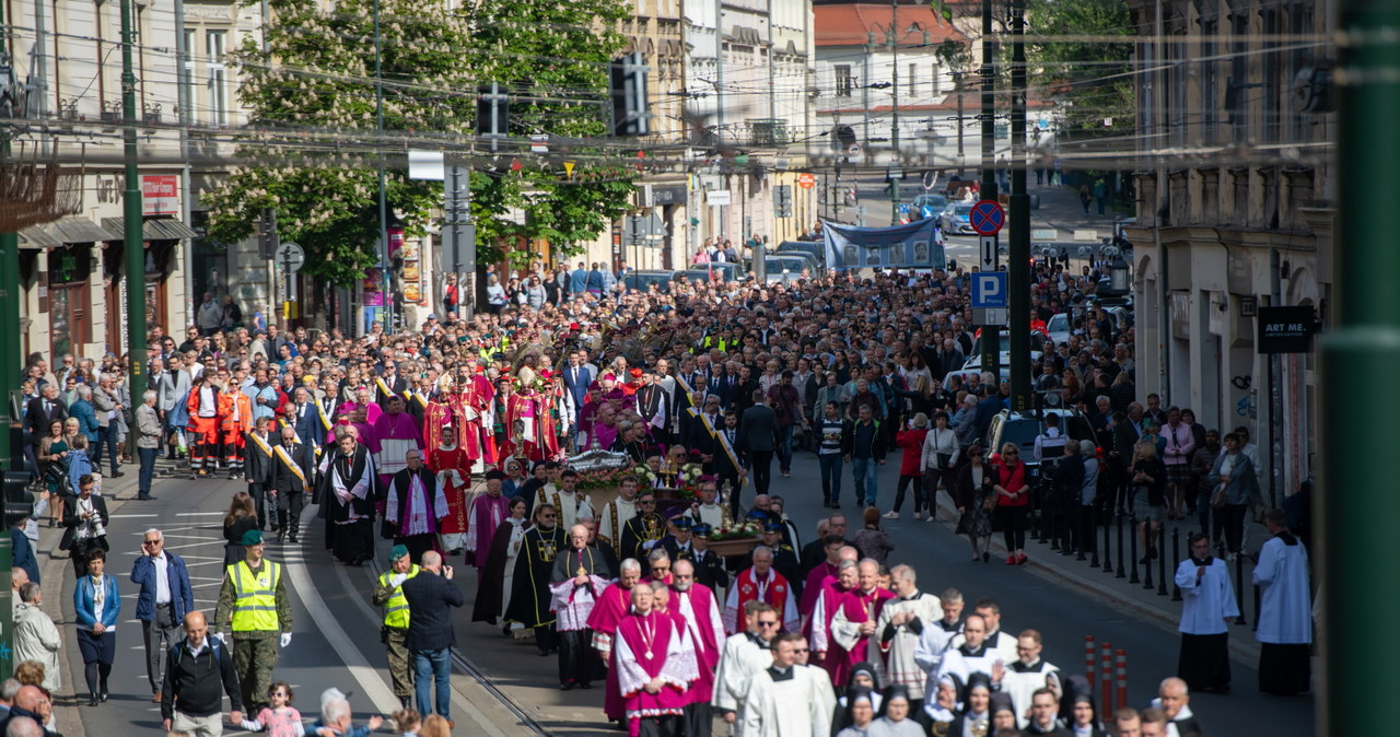 Uroczystości ku czci św. Stanisława. Procesja przeszła z Wawelu na Skałkę