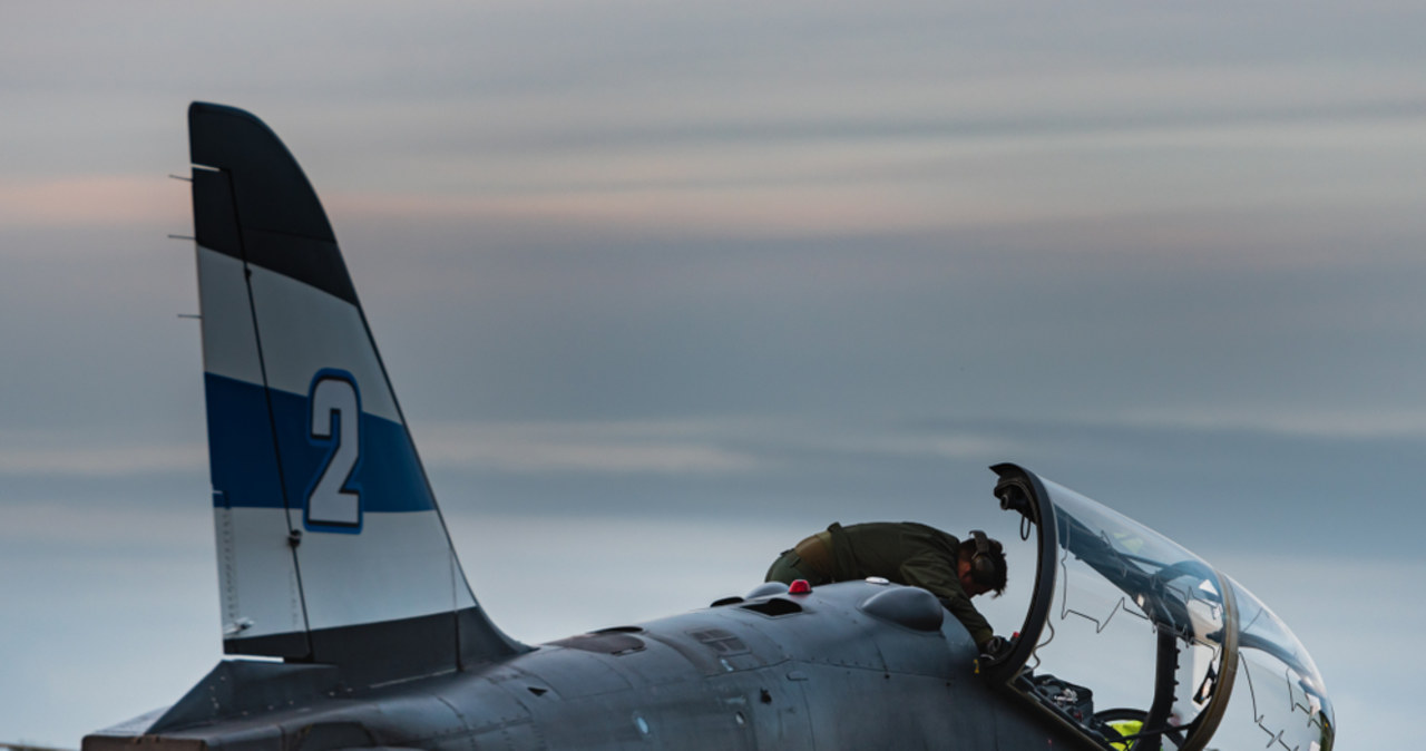 Katastrofa w Finlandii. Rozbił się myśliwiec Hawk