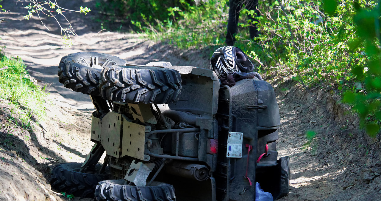 Uciekający quad bez kierowcy potrącił 40-latkę