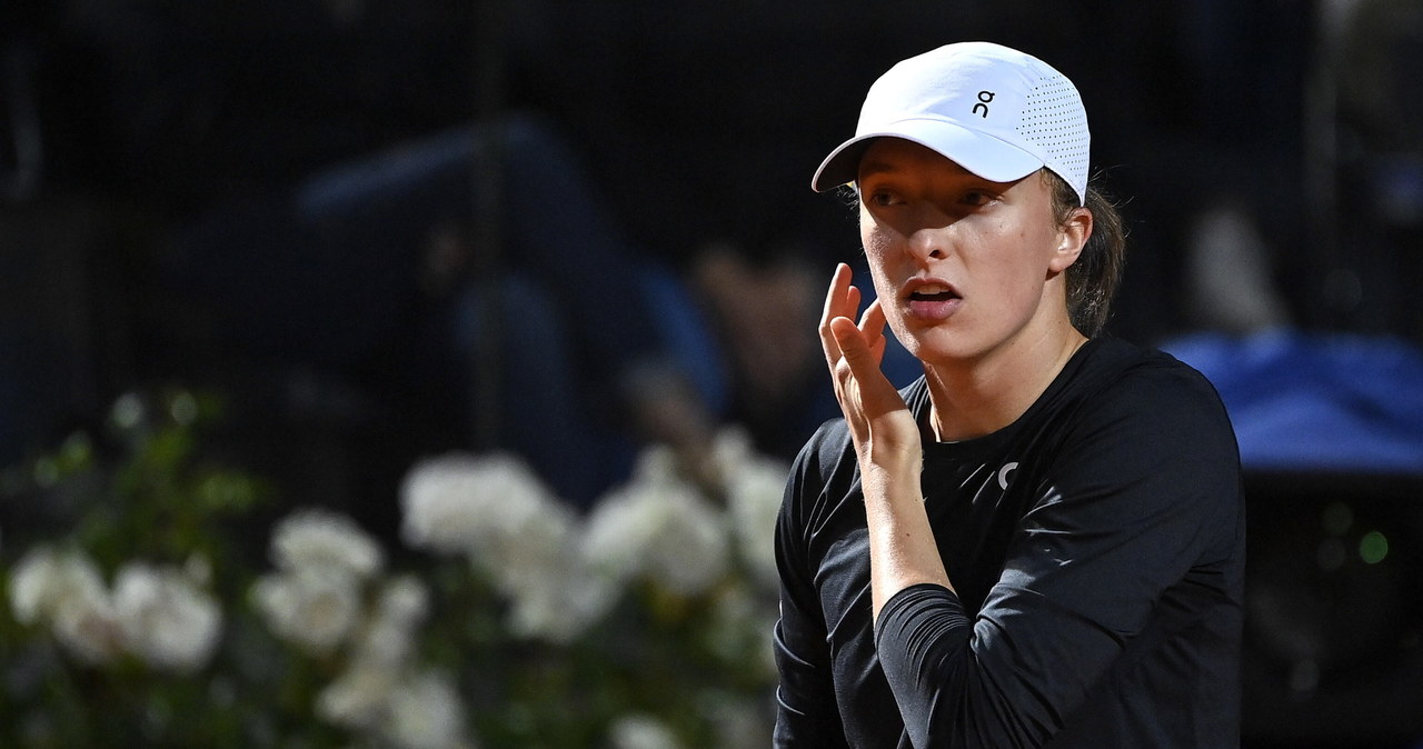 Iga Świątek skreczowała w ćwierćfinale turnieju WTA w Rzymie