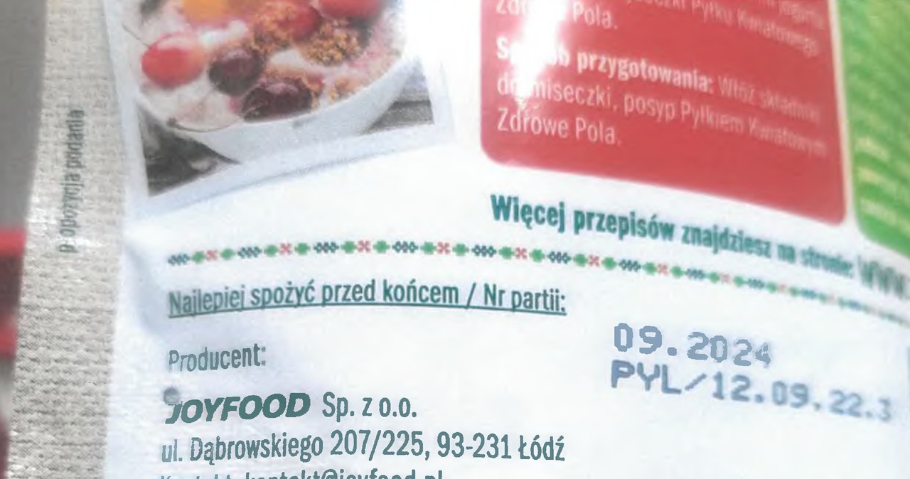 GIS ostrzega przed spożywaniem produktu. „Może stanowić zagrożenie dla zdrowia”