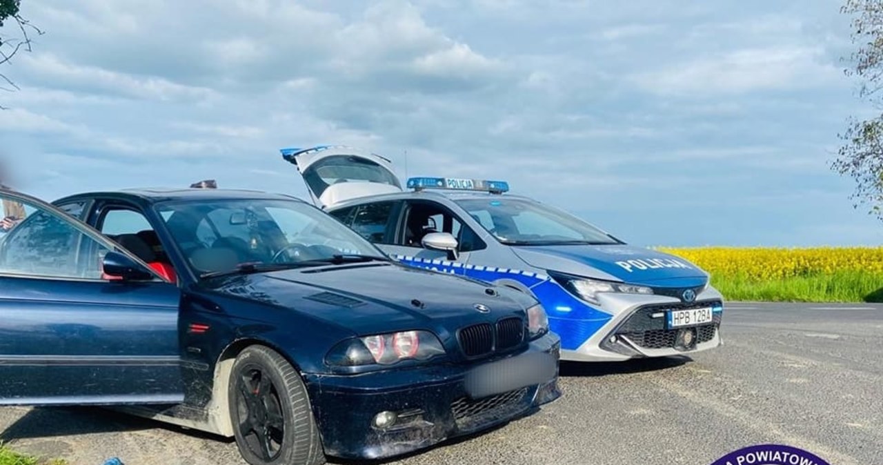 ​Bmw uciekał przed policjantami. Miał pięciokrotny zakaz kierowania pojazdami
