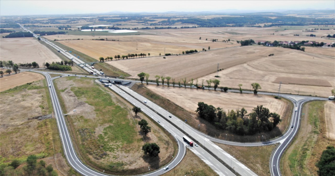 Utrudnienia na dolnośląskim odcinku A4. Remont przy węźle Złotoryja