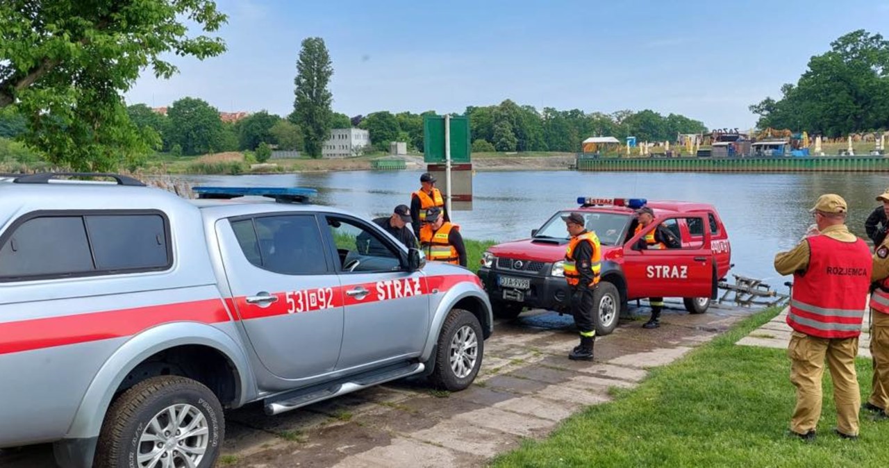 Odra 2023. Ćwiczenia strażaków we Wrocławiu