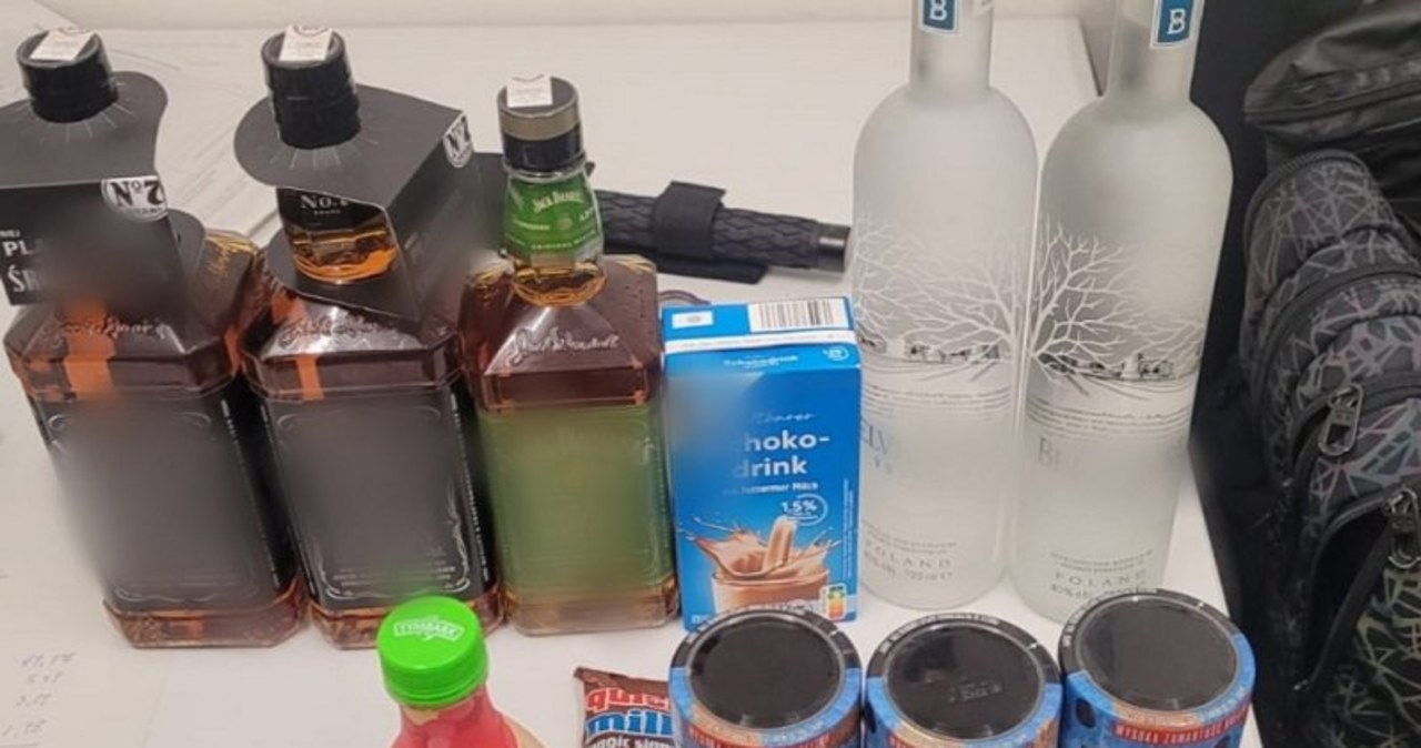 Złapani na kradzieży alkoholu. Mają 10 i 16 lat
