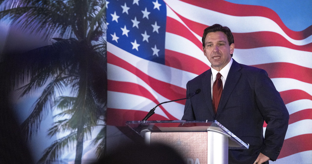 Gubernator Florydy Ron DeSantis będzie ubiegał się o fotel prezydenta USA