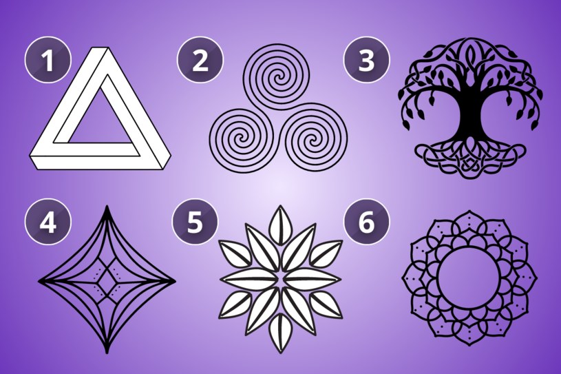 Test osobowości wyjawi, jakie emocje skrywasz. Wybierz symbol, który cię przzyciąga