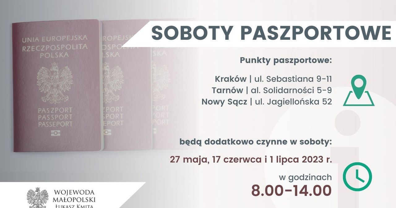 W Małopolsce kolejna „Sobota paszportowa”